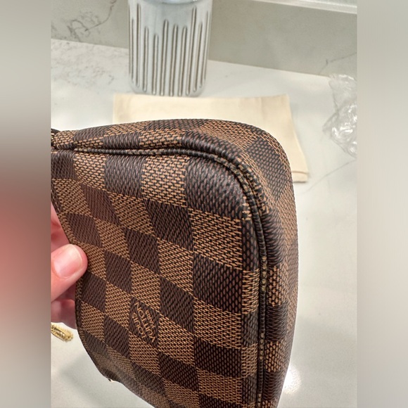 Louis Vuitton Mini Pochette Accessories in Damier Ebene - Picture 12 of 17